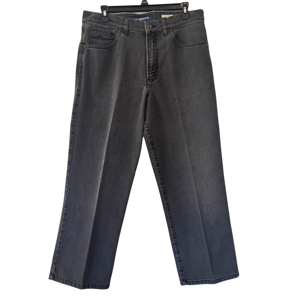 Alberto Tommy Comfort Fit T400 Black / Dark Gray Jeans W34 L26